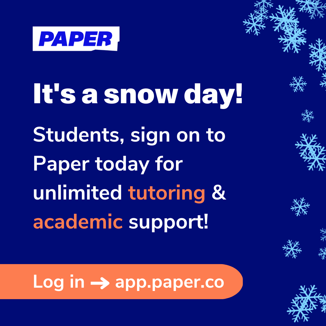 logo for Paper online tutoring service